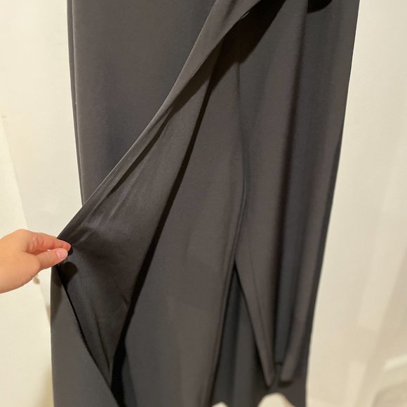 Kay Unger Jumpsuit, Size 10, Black - Picture 5 of 7